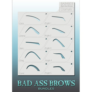 Bad Ass Brow Stencil Bundles
