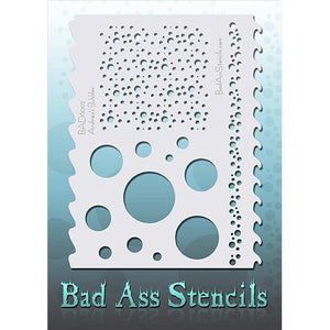 Bad Ass Full Size Face Paint Stencils