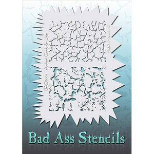 Bad Ass Full Size Face Paint Stencils