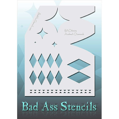 Bad Ass Full Size Stencils - BAD6004 - Diamondz