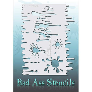Bad Ass Full Size Face Paint Stencils