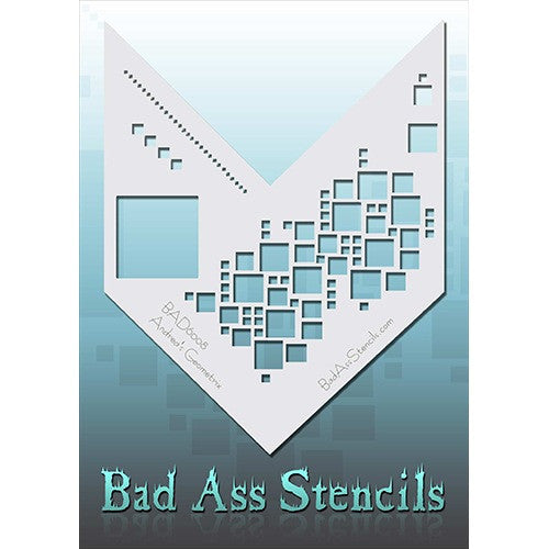 Bad Ass Full Size Stencils - BAD6008 - Geometrix