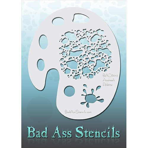 Bad Ass Full Size Stencils - BAD6010 - Palette