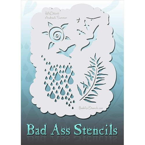 Bad Ass Full Size Stencils - BAD6016 - Summer