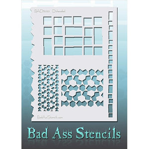 Bad Ass Full Size Face Paint Stencils