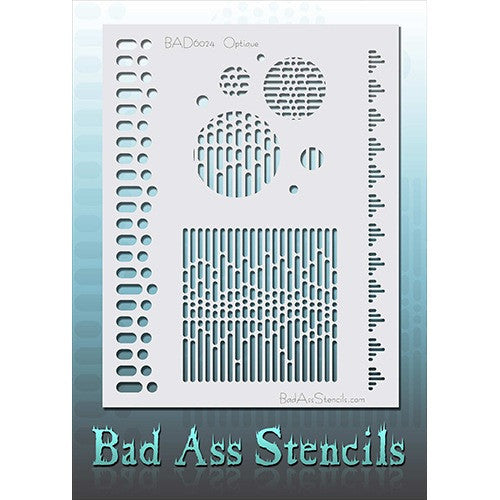 Bad Ass Full Size Stencils - BAD6024 - Optique