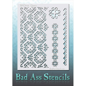 Bad Ass Full Size Face Paint Stencils