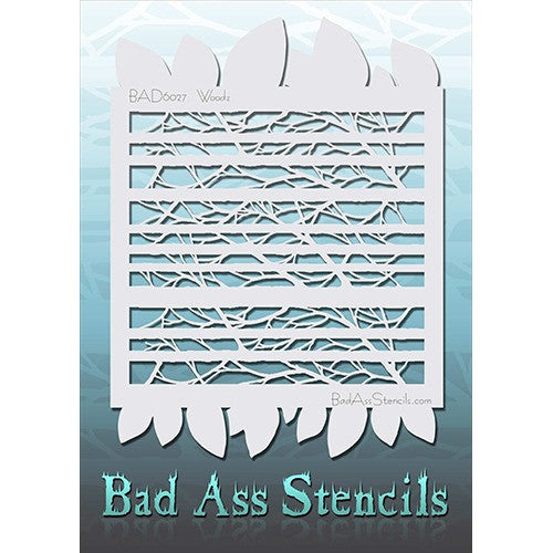 Bad Ass Full Size Stencils - BAD6027 - Woodz