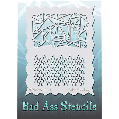 Bad Ass Full Size Stencils - BAD6029 - Mozaic