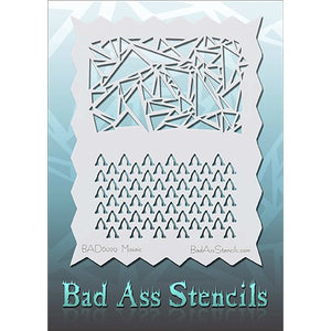 Bad Ass Full Size Face Paint Stencils