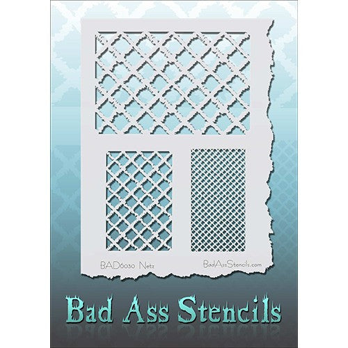Bad Ass Full Size Stencils - BAD6030 - Netz