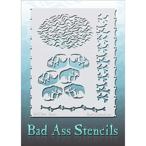 Bad Ass Full Size Stencils - BAD6031 - Burton