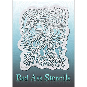 Bad Ass Full Size Face Paint Stencils