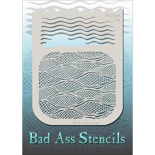 Bad Ass Full Size Stencils - BAD6035 - Flow