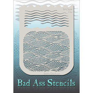 Bad Ass Full Size Face Paint Stencils
