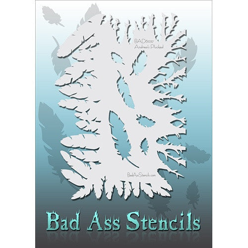 Bad Ass Full Size Stencils - BAD6037 - Plucked