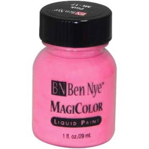 Ben Nye Pink MagiColor Liquid Face Paint ML-17 (1 oz)