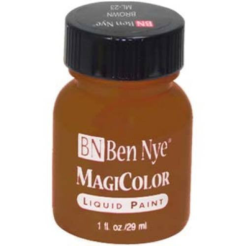 Ben Nye Warm Brown MagiColor Liquid Face Paint ML-23 (1 oz)