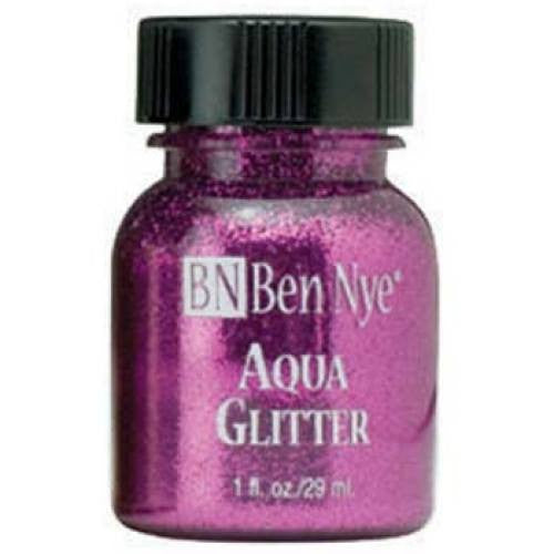 Ben Nye Fuchsia Pink Aqua Glitter AG-5 (1 oz)