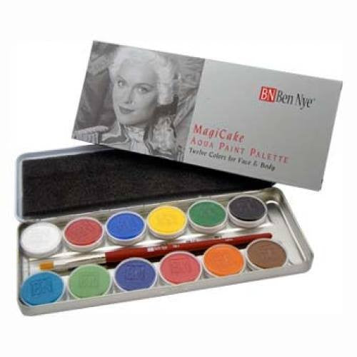 Ben Nye 12 Color MagiCake Face Paint Palette