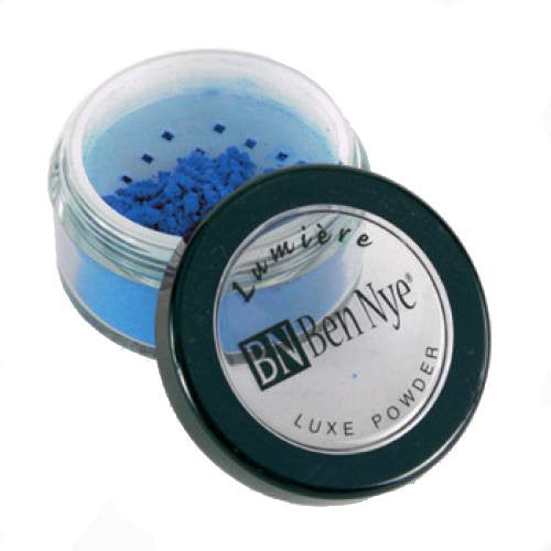 Ben Nye Cosmic Blue Lumiere Luxe Shimmer Powder LX-12 (0.21 oz)