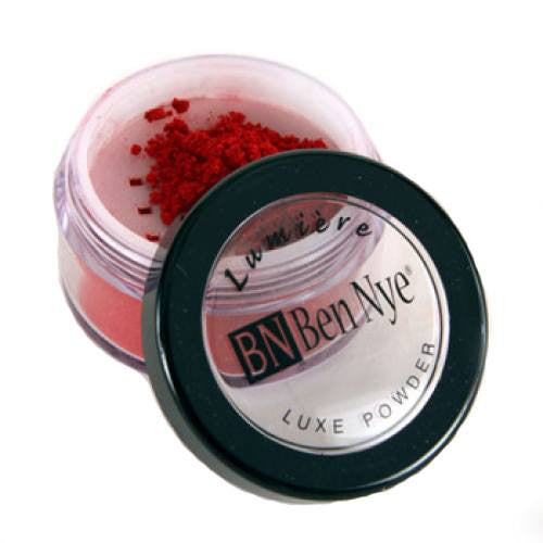 Ben Nye Cherry Red Lumiere Luxe Shimmer Powder LX-155 (0.21 oz)