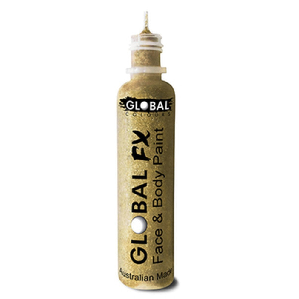 Global FX Soft Gold Glitter Gel (36 ml)