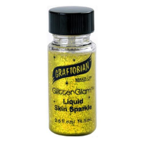 Graftobian Golden Sunlight GlitterGlam Liquid Glitter  (0.5 oz)