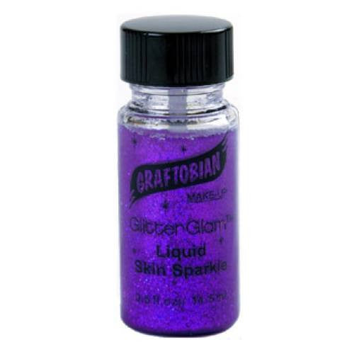 Graftobian Violicious GlitterGlam Liquid Glitter  (0.5 oz)