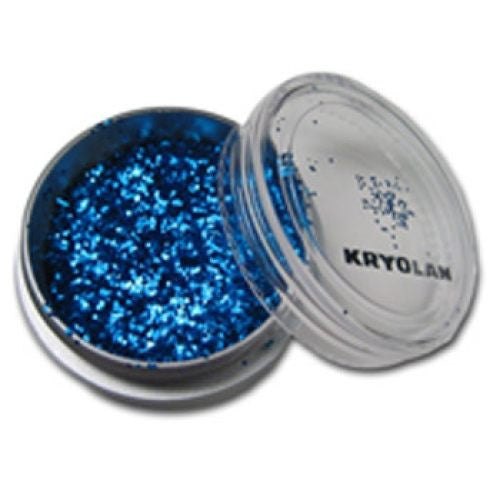 Kryolan Blue Glitter Lites  (0.1 oz)