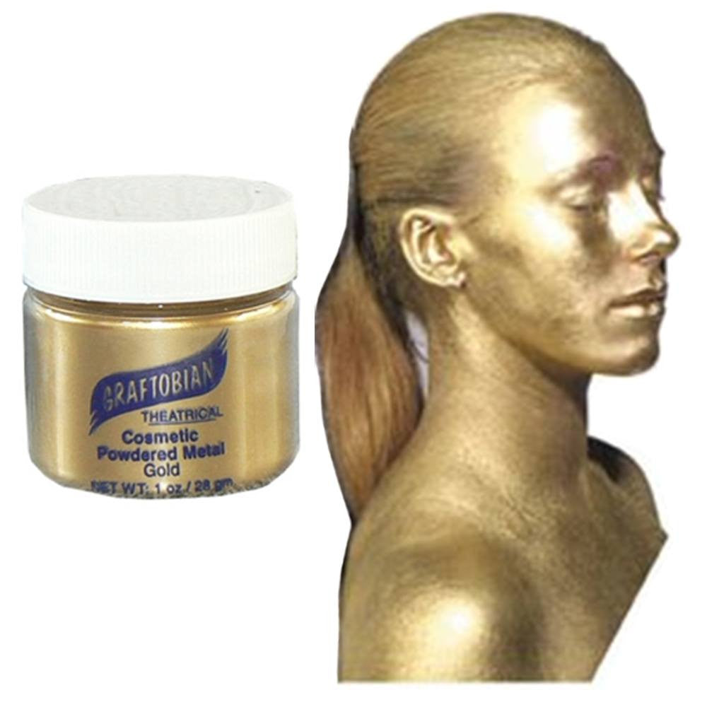 Graftobian Metallic Gold Cosmetic Powdered Metal (1 oz)