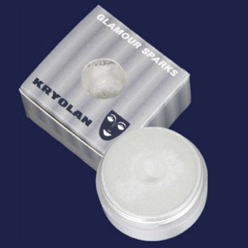 Kryolan Silver Glamour Sparks  (0.1 oz)