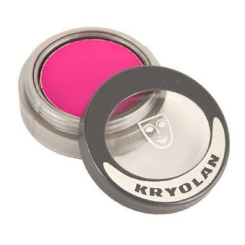Kryolan UV Dayglow Pink Pressed Powder Compact  (2.5 gm)