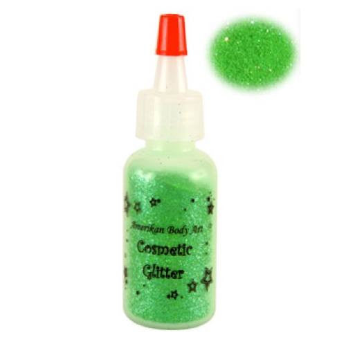 Amerikan Body Art Electric Green Opaque Glitter  (0.5 oz)