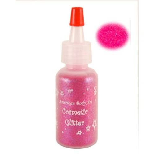 Amerikan Body Art Electric Magenta Opaque Glitter  (0.5 oz)