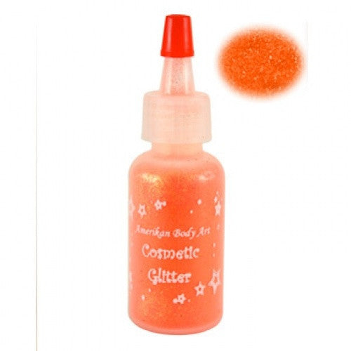 Amerikan Body Art Electric Orange Opaque Glitter  (0.5 oz)