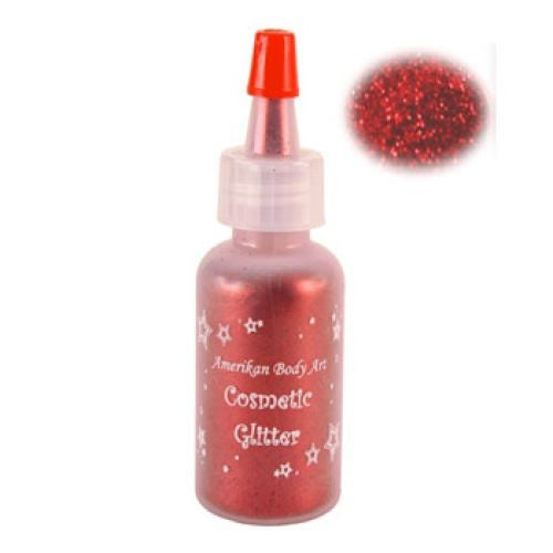 Amerikan Body Art Firetruck Red Opaque Glitter