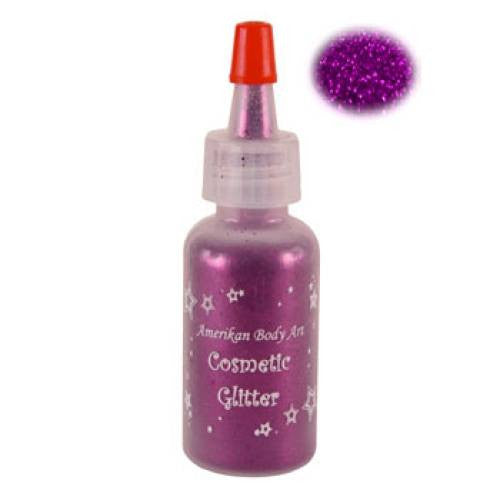 Amerikan Body Art Fuchsia Pink Opaque Glitter  (0.5 oz)