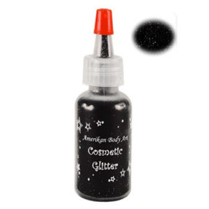 Amerikan Body Art Jet Black Opaque Glitter