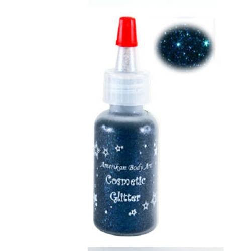 Amerikan Body Art Meridian Blue Semi Sheer Glitter  (0.5 oz)