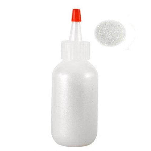 Amerikan Body Art Holographic White Sheer Glitter