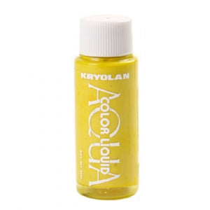 Kryolan Aquacolor Yellow Liquid Face Paint