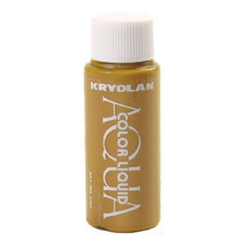 Kryolan Aquacolor Metallic Gold Liquid Face Paint
