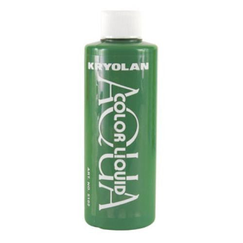 Kryolan Aquacolor Green Liquid Face Paint  (4 oz)