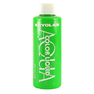 Kryolan Aquacolor Day Glow Green Liquid Face Paint