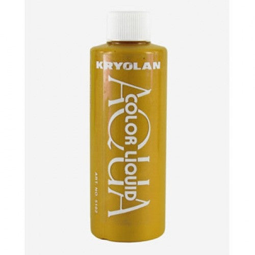 Kryolan Aquacolor Metallic Gold Liquid Face Paint