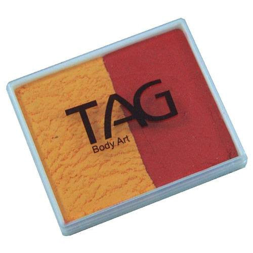 TAG Golden Orange and Red 2 Color Cake (50 gm)