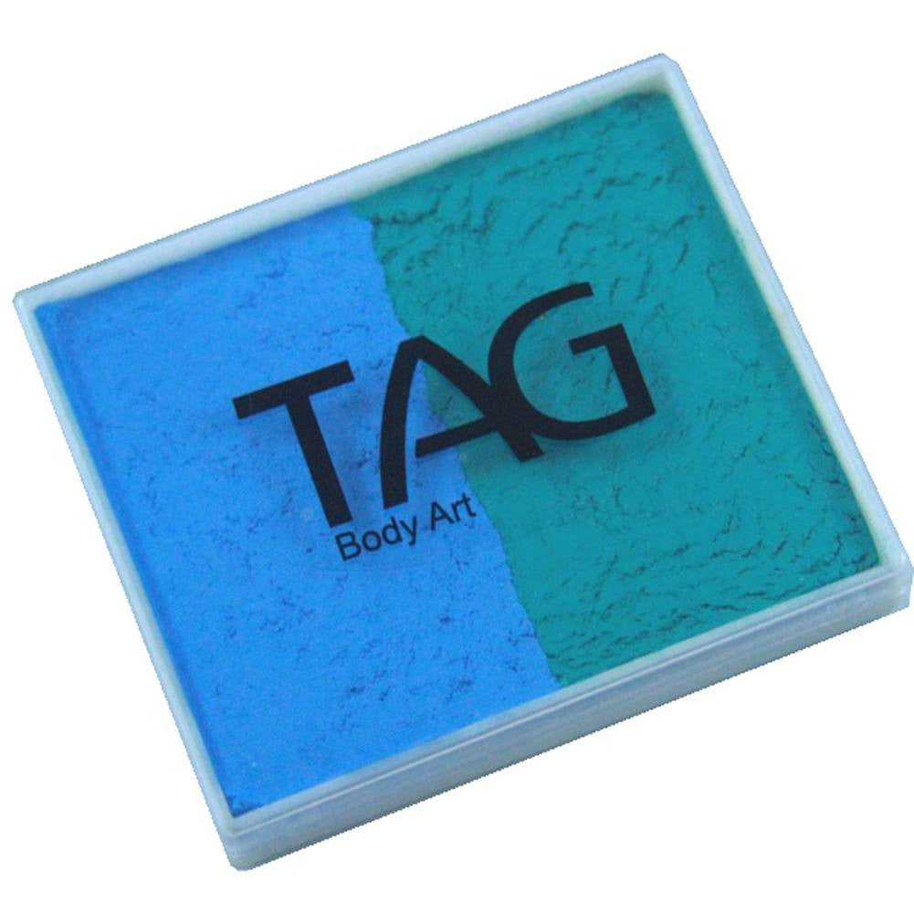 TAG Teal and Light Blue 2 Color Cake (50 gm)