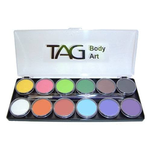 TAG 12 Color Regular Face Paint Palette (10 gm)