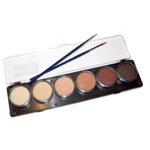 TAG 6 Color Skin Tone Face Paint Palette (10 gm)